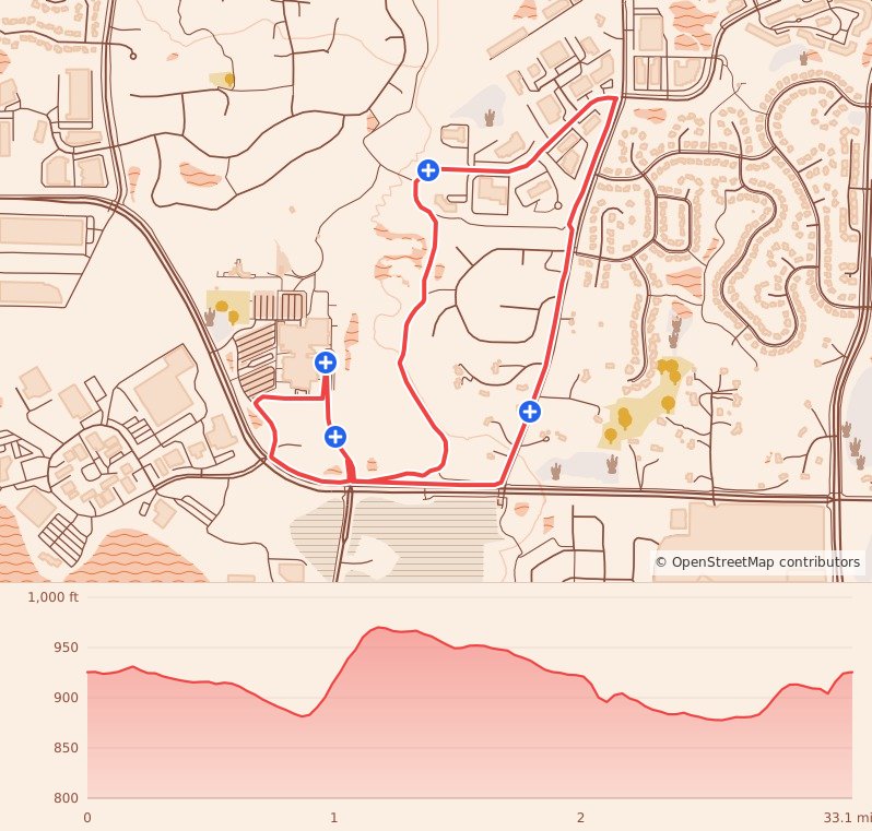 Chanhassen Turkey Trot 5K - 5K course map and elevation profile