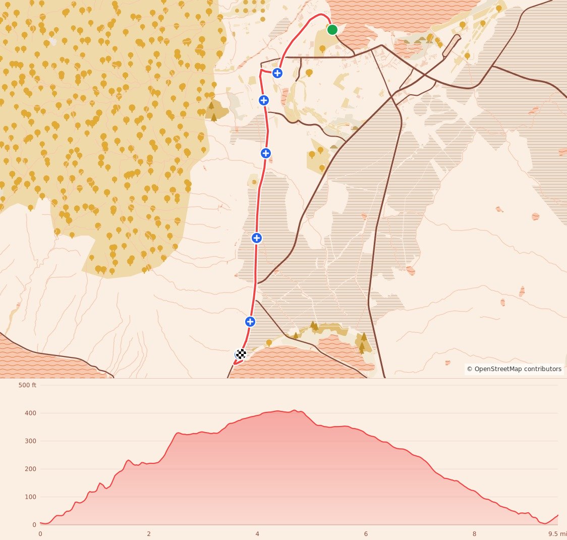 Harbor to Harbor 15K and Relay - 15K course map and elevation profile